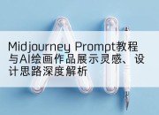 Midjourney Prompt教程与AI绘画作品展示灵感、设计思路深度解析