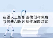 在线人工智能图像创作免费与付费AI图片制作深度对比