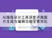 AI海报设计工具深度评测图片生成与编辑功能全景对比