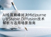 AI绘画巅峰对决Midjourney与Stable Diffusion技术解析与适用场景指南