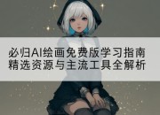 必归AI绘画免费版学习指南精选资源与主流工具全解析