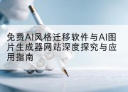 免费AI风格迁移软件与AI图片生成器网站深度探究与应用指南