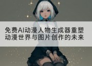 免费AI动漫人物生成器重塑动漫世界与图片创作的未来